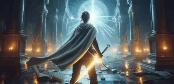 El Héroe de la Espada Llameante