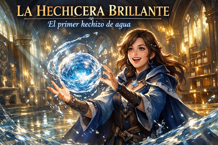 El primer hechizo de agua